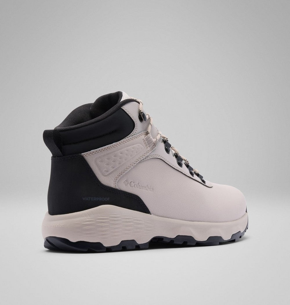 Men's Wide Waterproof Leather Hiking Boot - Black