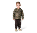 Toddler 3-Piece Camo Jacket, Tee & Pant Set - Brown