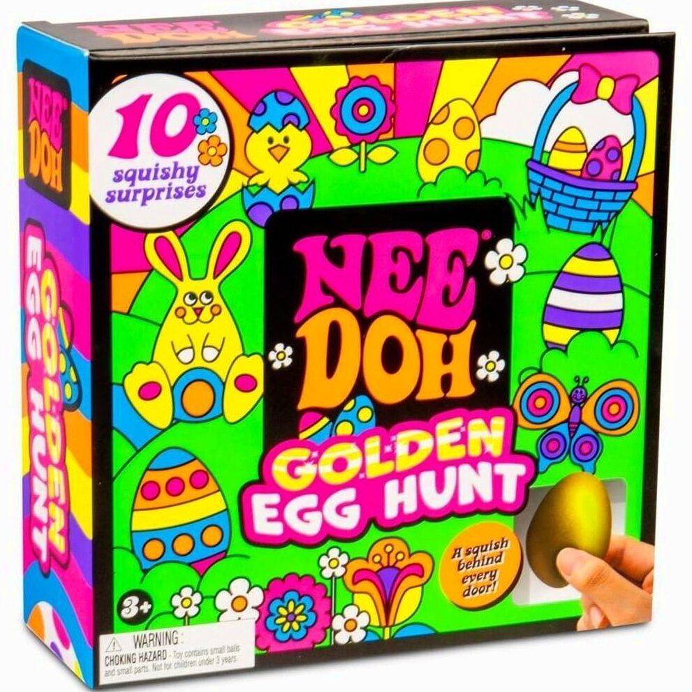 Golden Surprise Mini Squeeze Toy Box