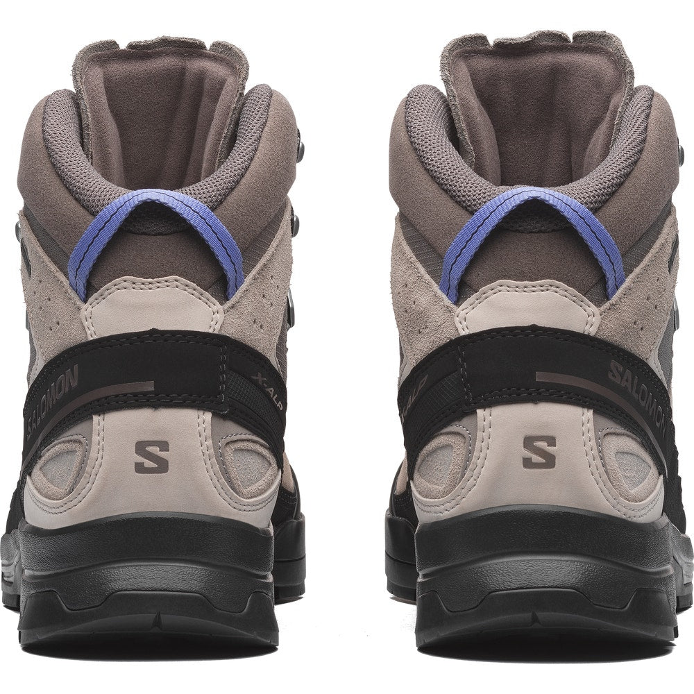 Waterproof Leather Mid Hiking Sneaker - Gray