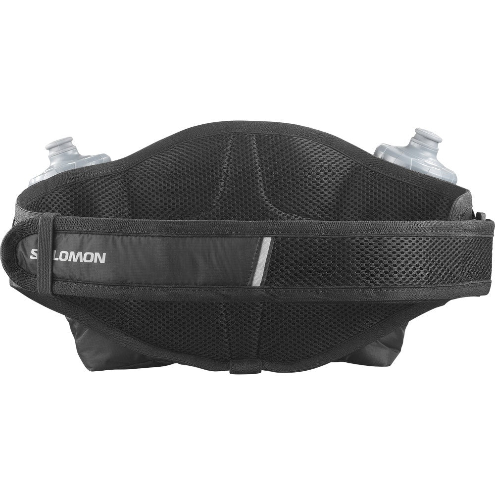 Hydration Waist Belt With Two Bottles - Black