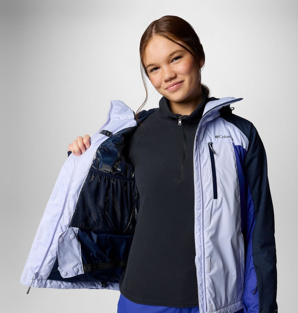Women's Insulated Ski Jacket - Blue