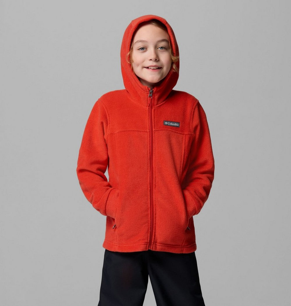 Boys' Hooded Fleece Jacket - Green