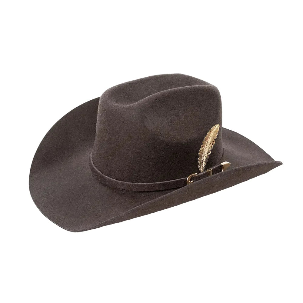 Albuquerque Wool Feather Western Cowboy Hat
