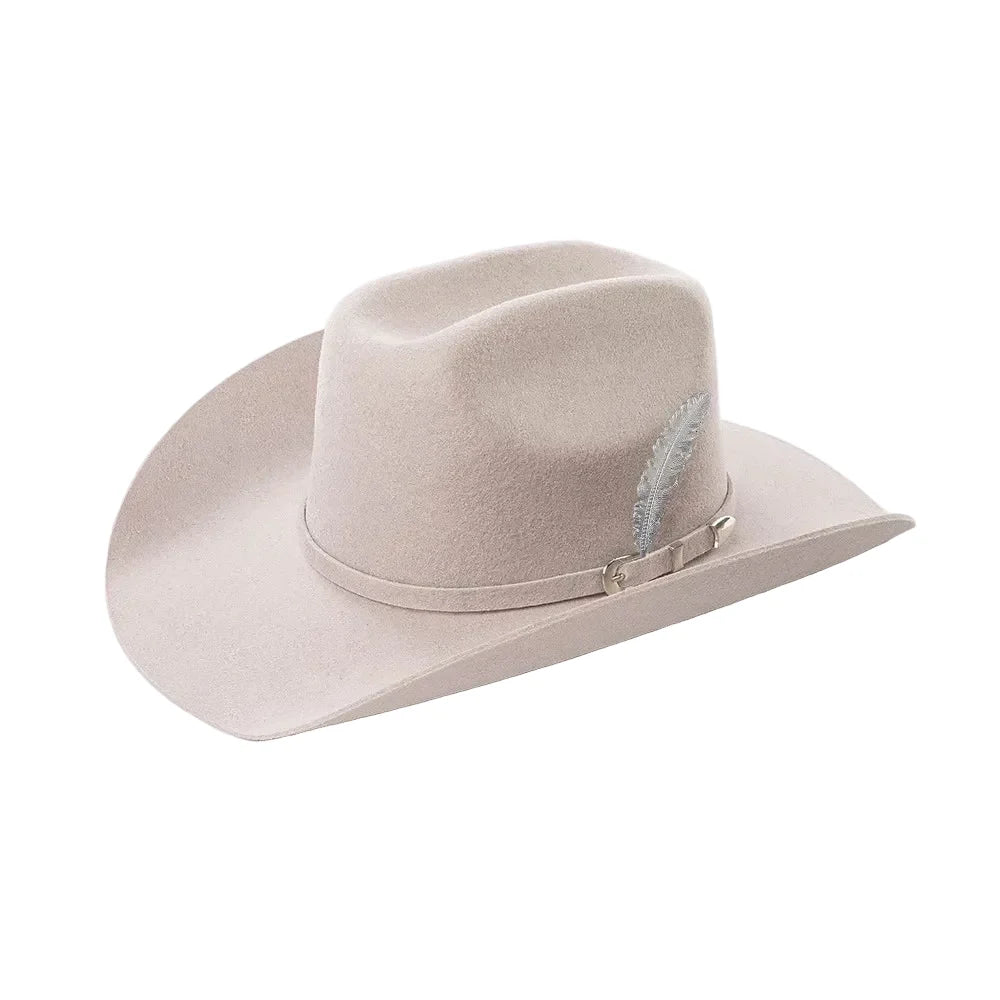 Albuquerque Wool Feather Western Cowboy Hat