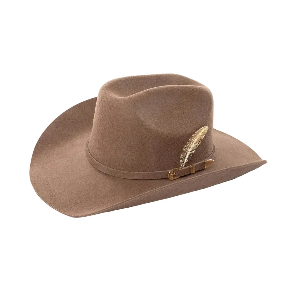 Albuquerque Wool Feather Western Cowboy Hat