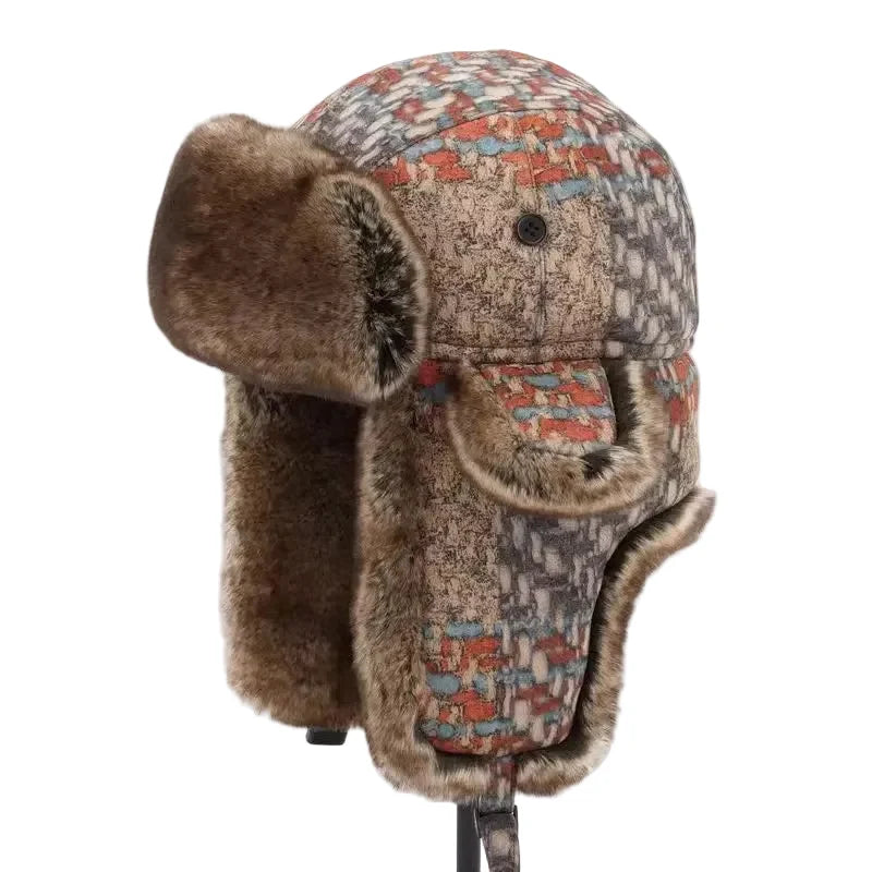 Atlas Winter Fur Trapper Bomber Hat