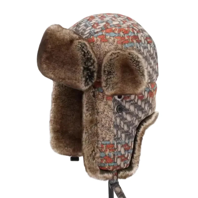 Atlas Winter Fur Trapper Bomber Hat