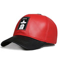 Buenos Dias Genuine Leather Baseball Cap