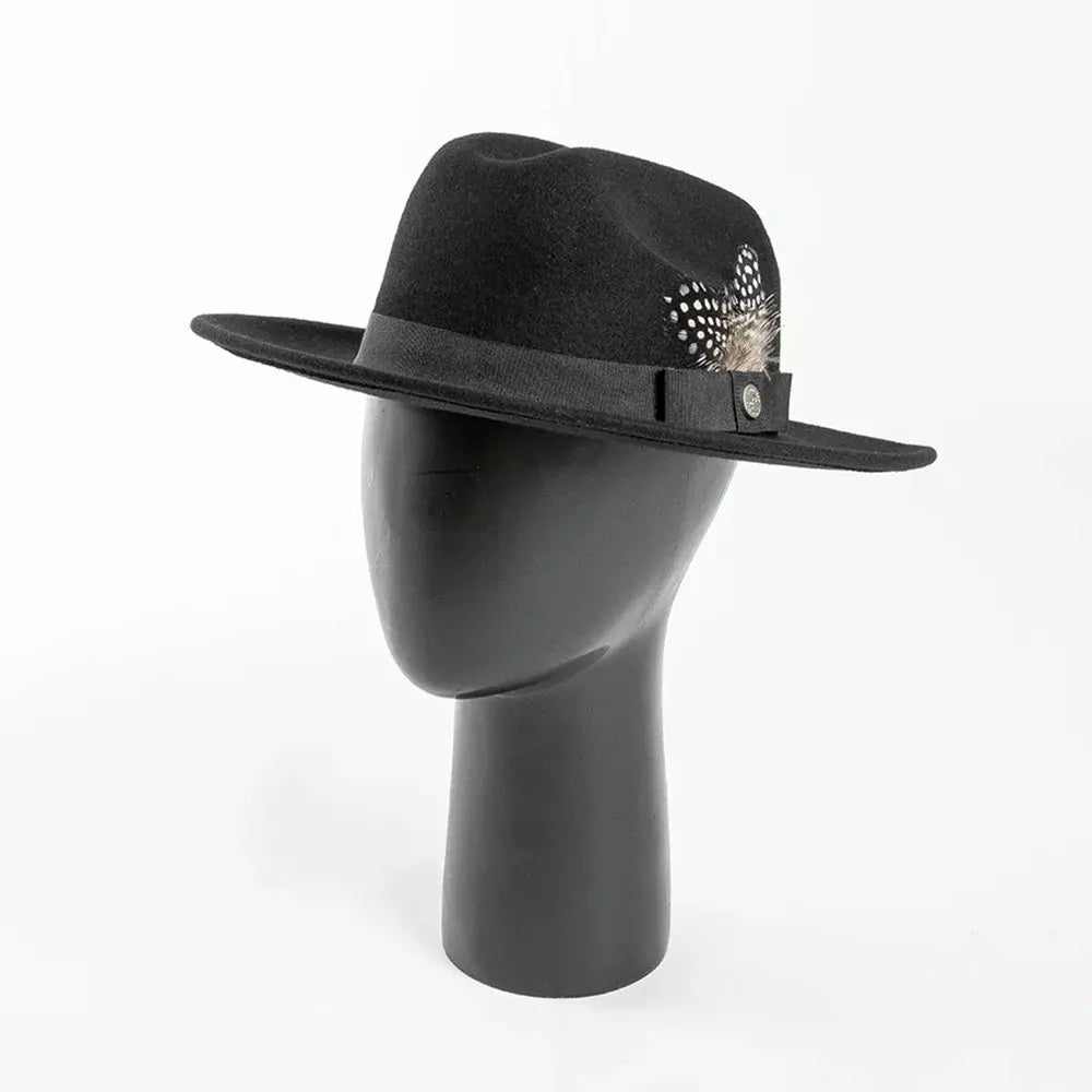 Burton Feathers Wool Fedora Hat