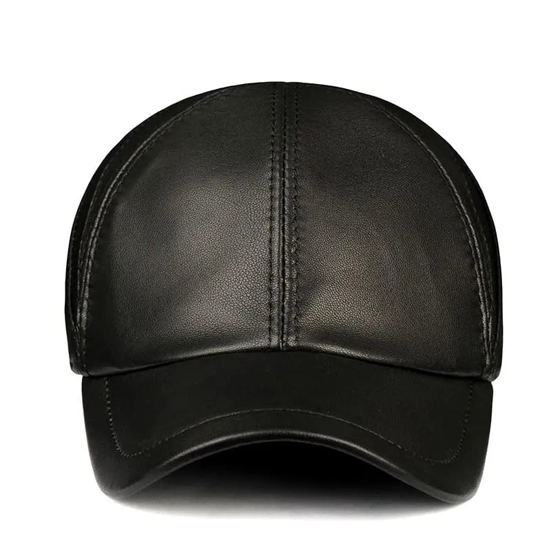Coleman Genuine Leather Baseball Cap