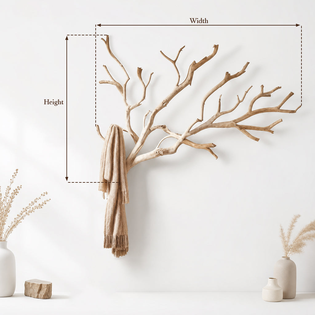 Custom Wood Coat Rack
