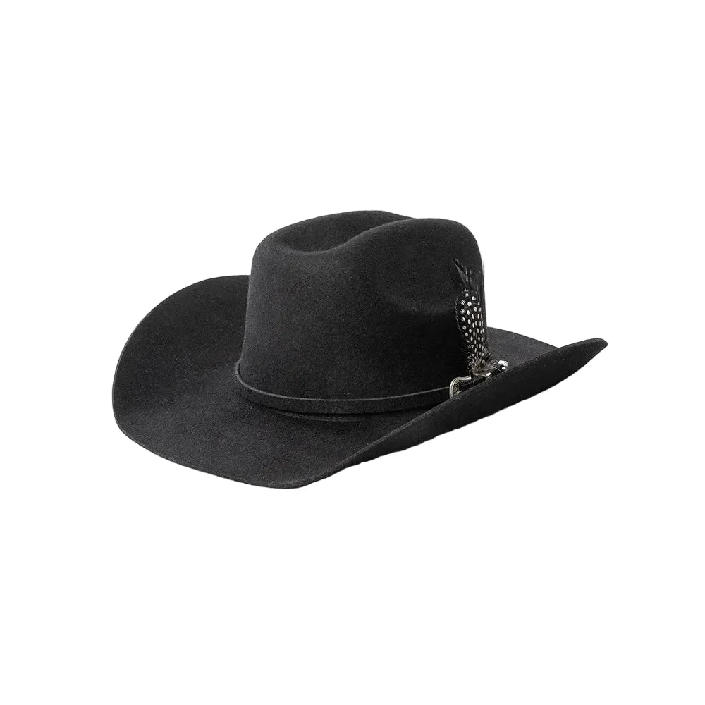 Dallas Feathers Wool Western Cowboy Hat