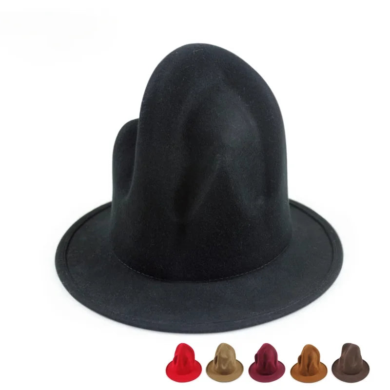 Dalton High-Crowned Wool Pharrell Hat