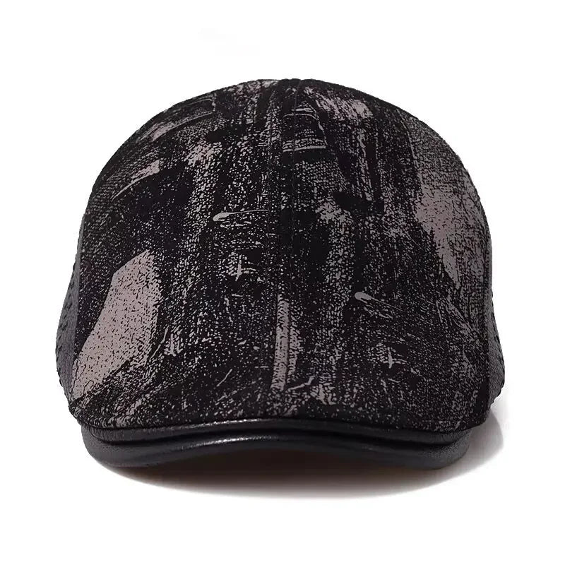 Dorchester Genuine Leather Duckbill Cap