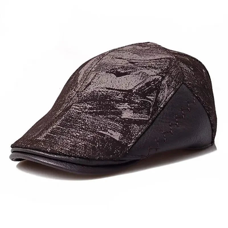 Dorchester Genuine Leather Duckbill Cap