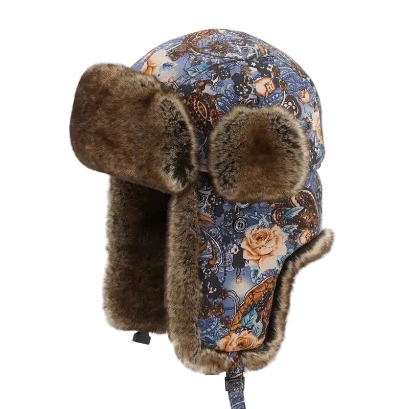Eden Garden Winter Fur Trapper Bomber Hat