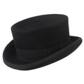 El Havre Black Wool Porkpie Hat