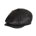 Frampton Genuine Leather Newsboy Cap