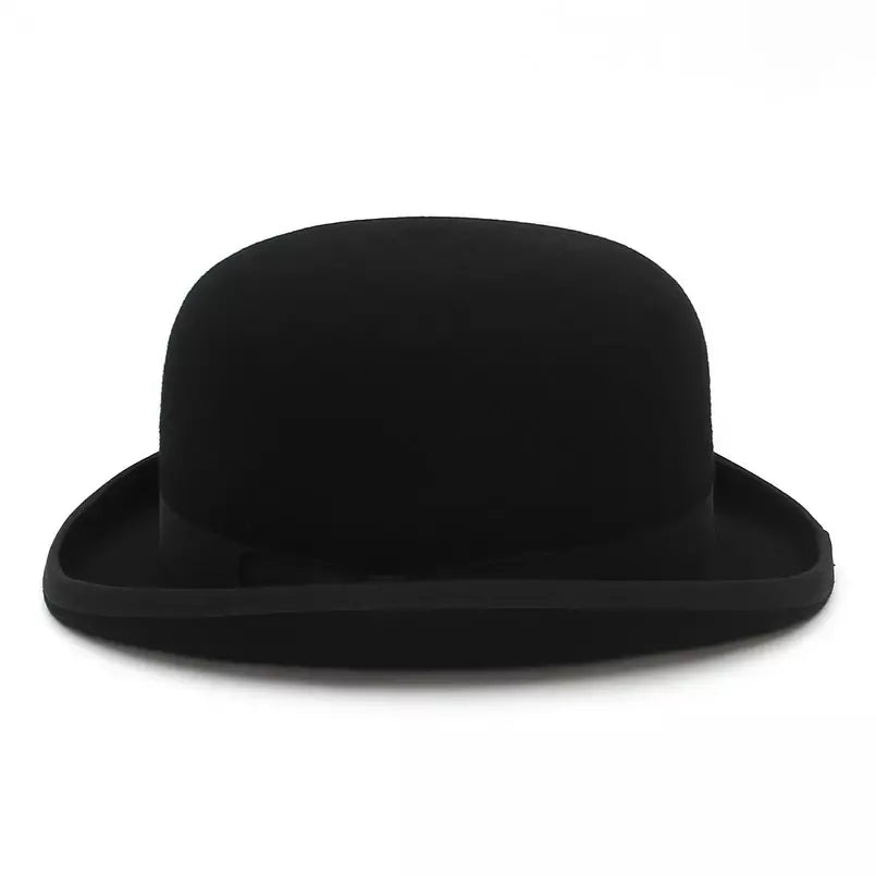 Gaillard Black Wool Bowler Hat