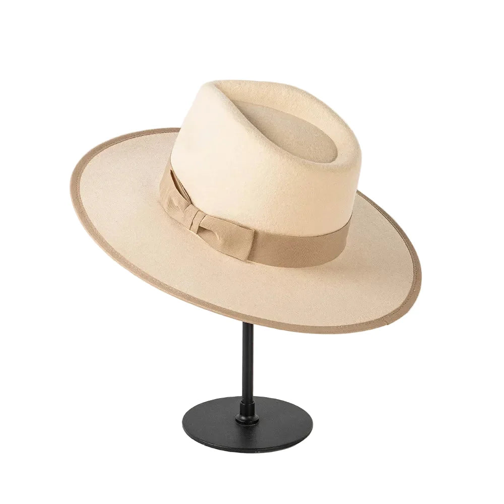Greenberg Wide-Brim Wool Fedora Hat