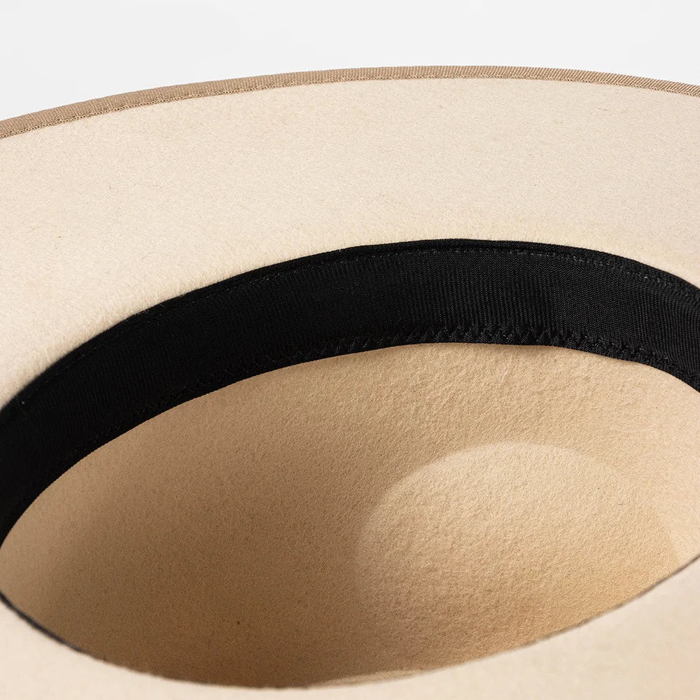 Greenberg Wide-Brim Wool Fedora Hat