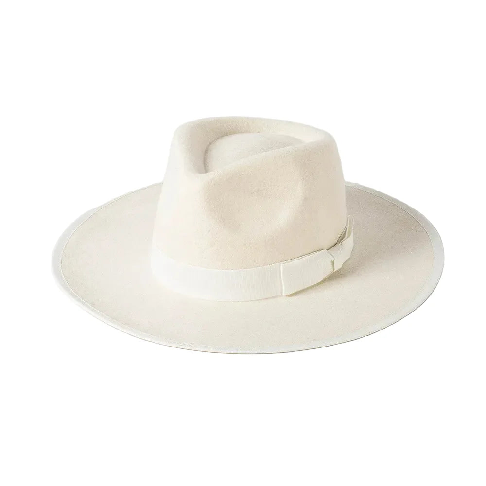 Greenberg Wide-Brim Wool Fedora Hat