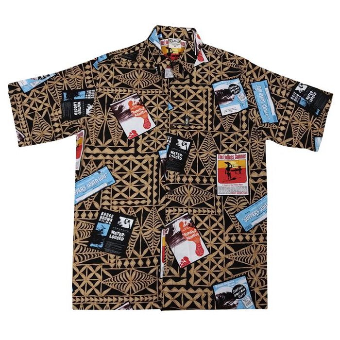 Surf Flicks (Black) Hawaiian Shirts