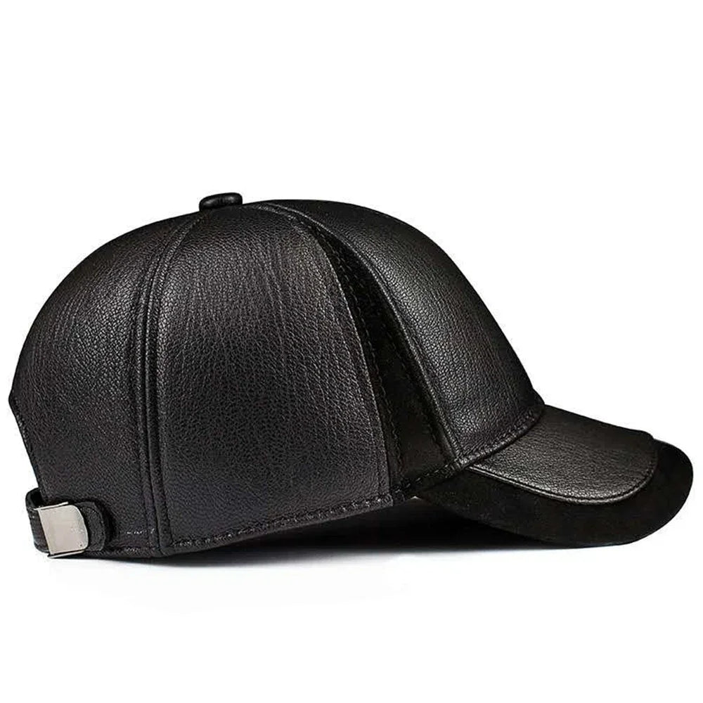 Highlands Genuine Leather Baseball Cap