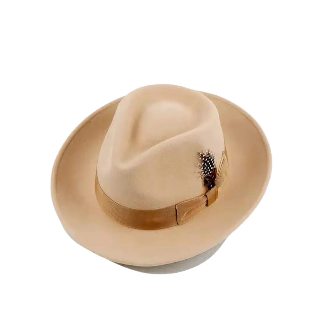 Howard Feathers Wool Fedora Hat