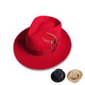 Howard Feathers Wool Fedora Hat