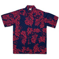 Mini Tahitian (Navy/Red) Hawaiian Shirts