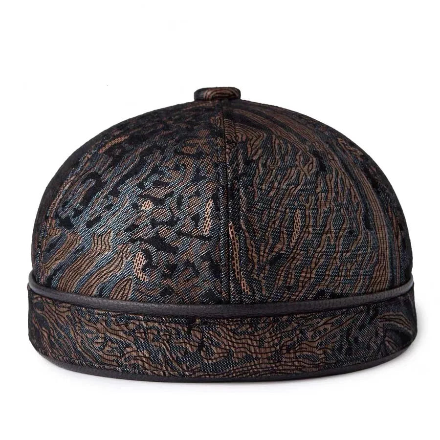 Marrakesh Genuine Leather Docker Cap