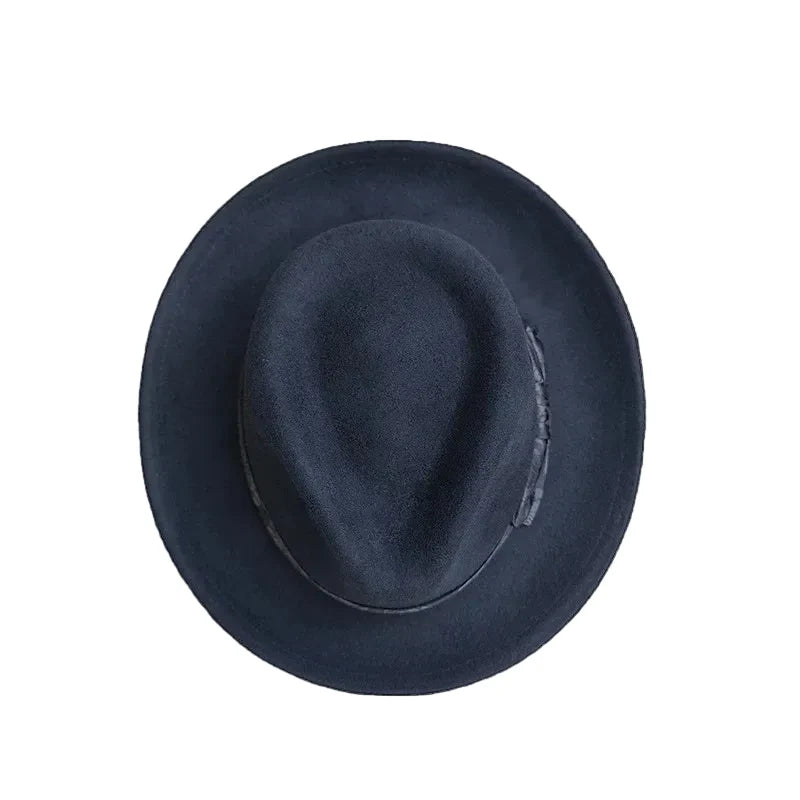 McCarthy Wool Bownkot Black Fedora Hat