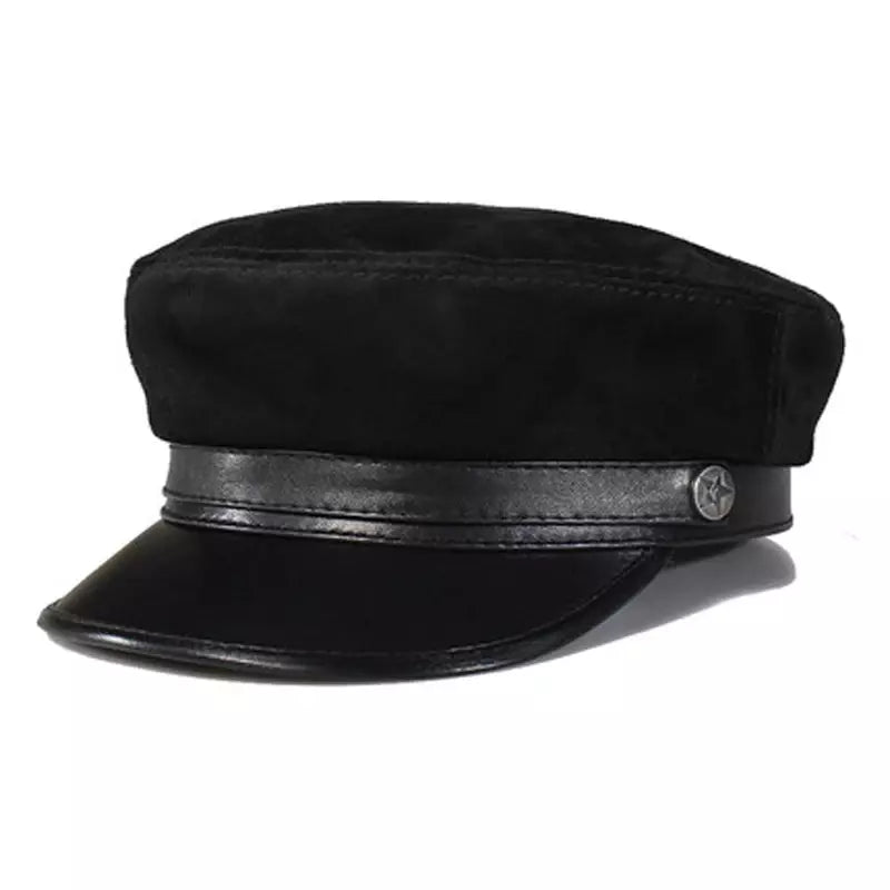 McClure Genuine Leather Sailor Cap
