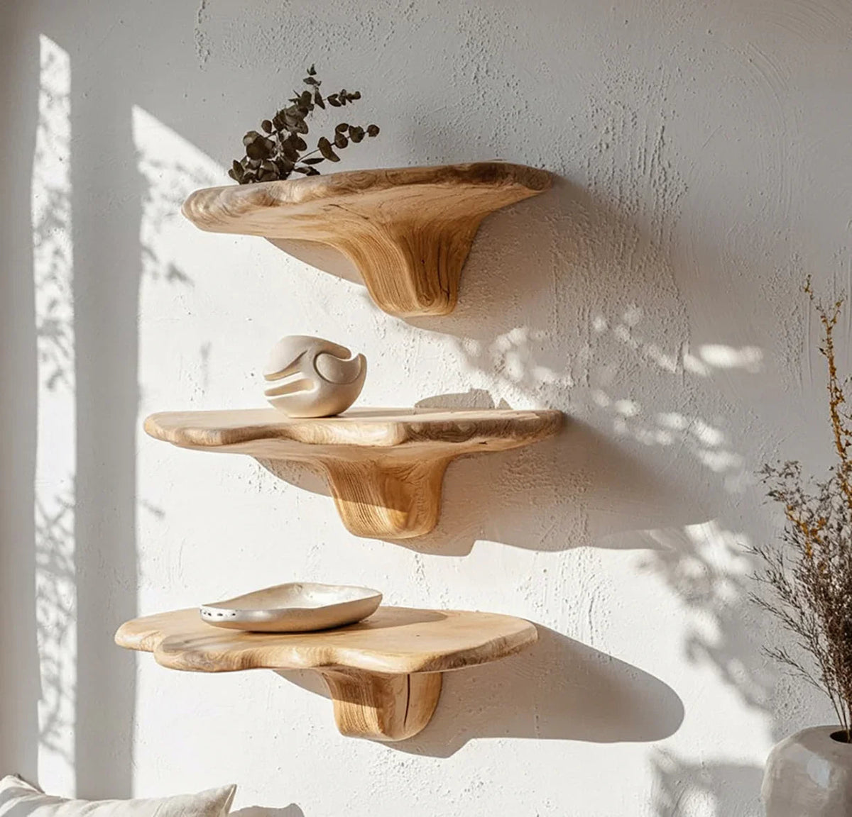 Mushroom Floating Shelf