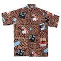 Surf Flicks (Burgundy) Hawaiian Shirts