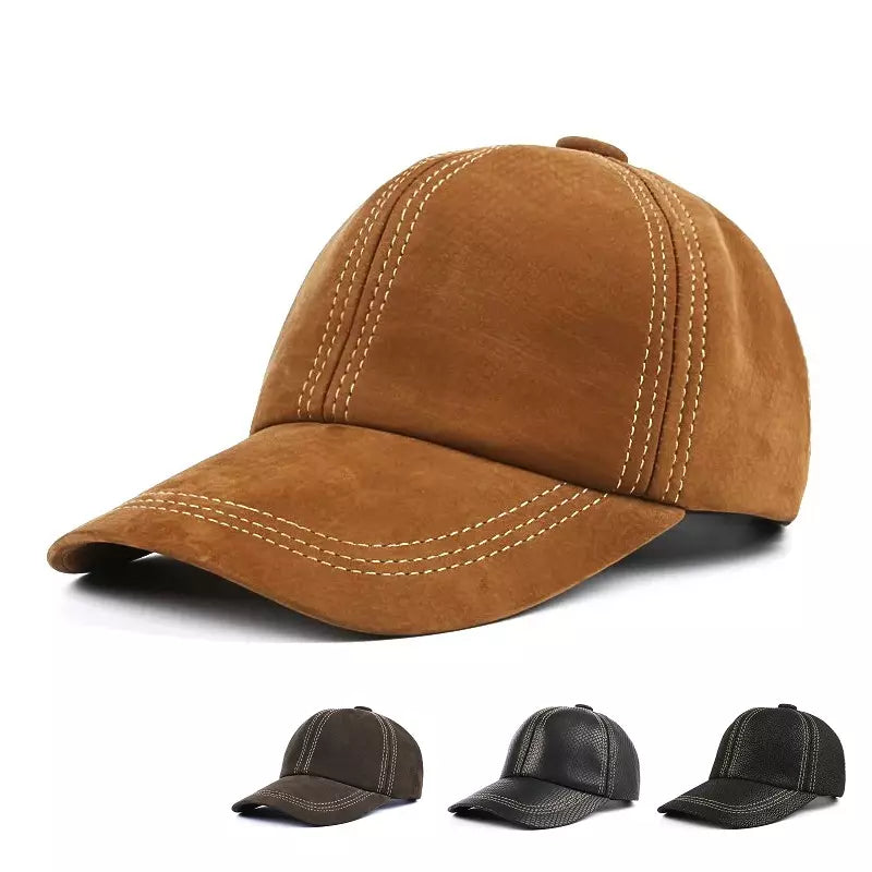 Nashville Genuine Leather Baseball Cap