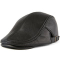 Newport Genuine Leather Duckbill Flat Cap