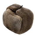 Oblast Russian Winter Rabbit Fur Trapper Bomber Hat