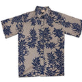Mini Tahitian Reverse (Khaki/Navy) Hawaiian Shirts