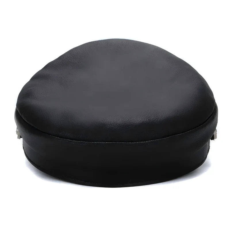 The Royal Shield Genuine Leather Sailor Cap