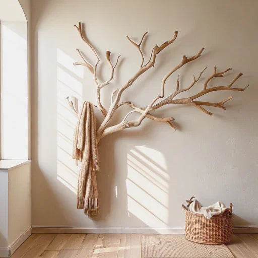 Custom Wood Coat Rack