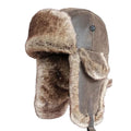 Twin Cities Leather Fur Ushanka Bomber Hat
