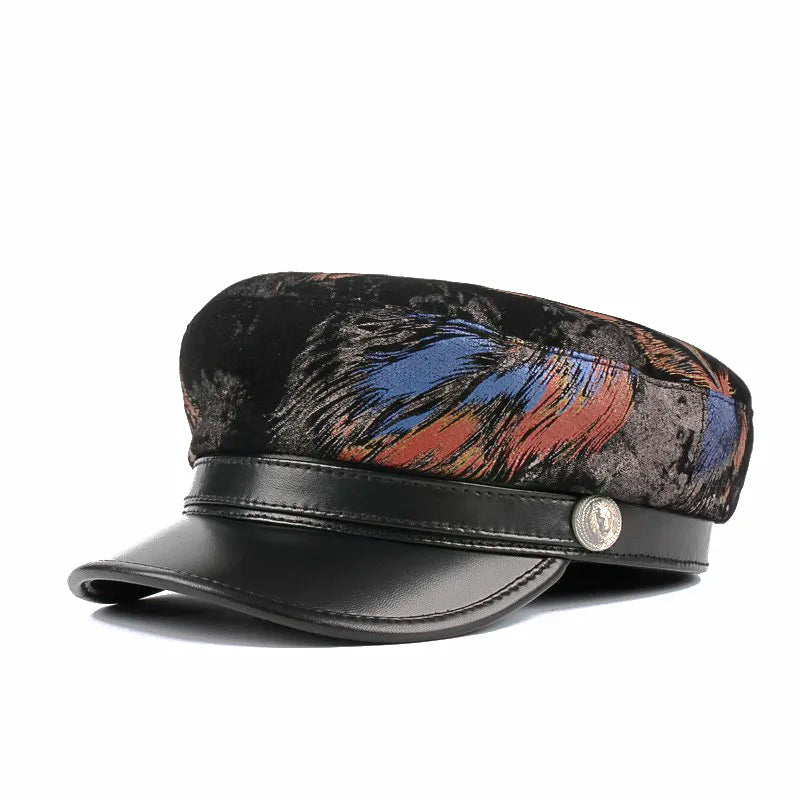 Vancouver Genuine Leather Sailor Cap
