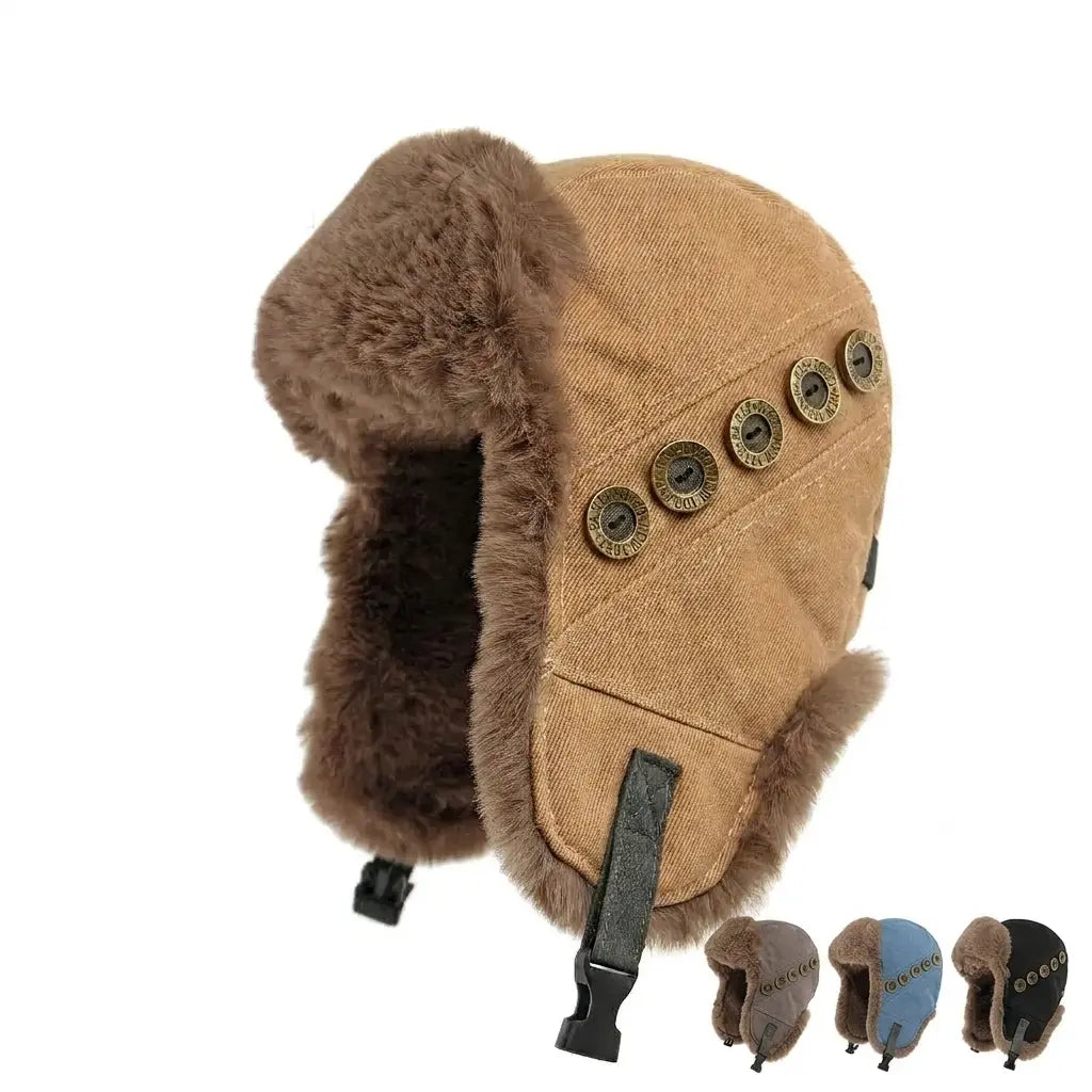 Volga Winter Ushanka Trapper Bomber Hat