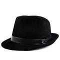 Wembley Genuine Leather Trilby Hat
