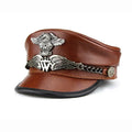 Westland Eagle Genuine Leather Sailor Cap
