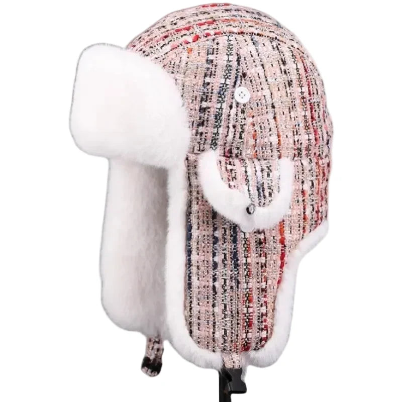 Winter Thick Fur Trapper Bomber Hat