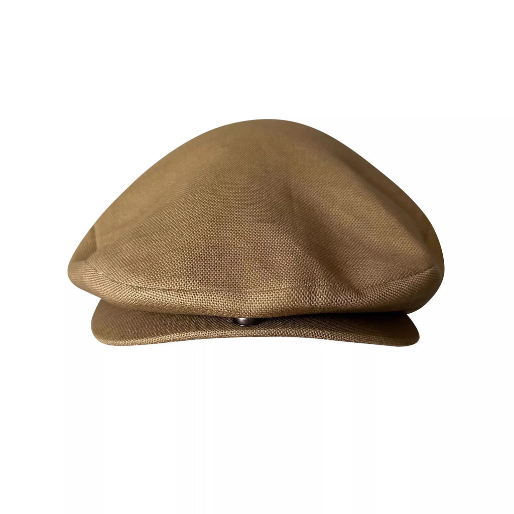 Wright Vintage Linen Flat Cap